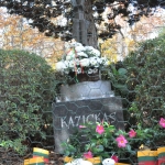 Kazickas' final resting place