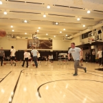 Inside NBPA HQ on Saturday for the “Basketball Power” program. (NBPA)