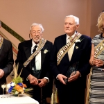 Dick Durbin, Stanley Balzekas, Jr. President Valdas Adamkus and Juratė Kazickas