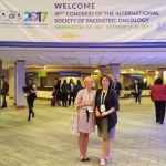 Doctors R. Nemaniene and S. Stankeviciene at SIOP Congress in Washington, DC