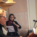 Renata Marcinkute-Lesieur (organ) and Rugile Jukneviciute (cello)